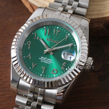 SEIKOJUST ROYAL GREEN ARABIC