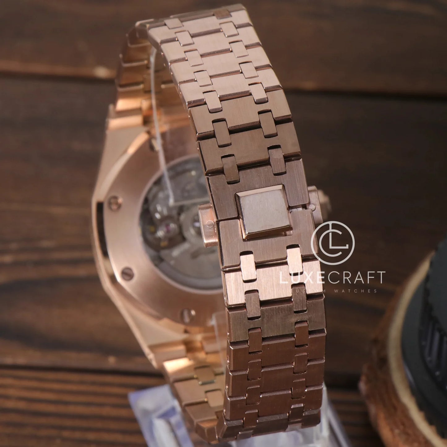 ROYAL SEIKOAK ROSE GOLD BLACK